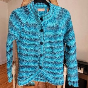 Gorgeous Turquoise Cardigan sz. S
